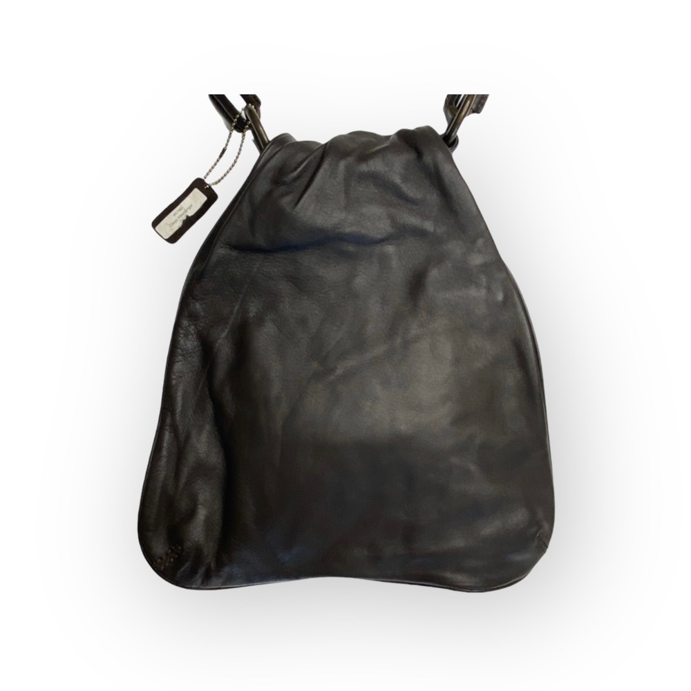 HTF: new Kale  Fashion Forward Diego Lambskin Messenger Bag  Chocolate Leather - Picture 10 of 16